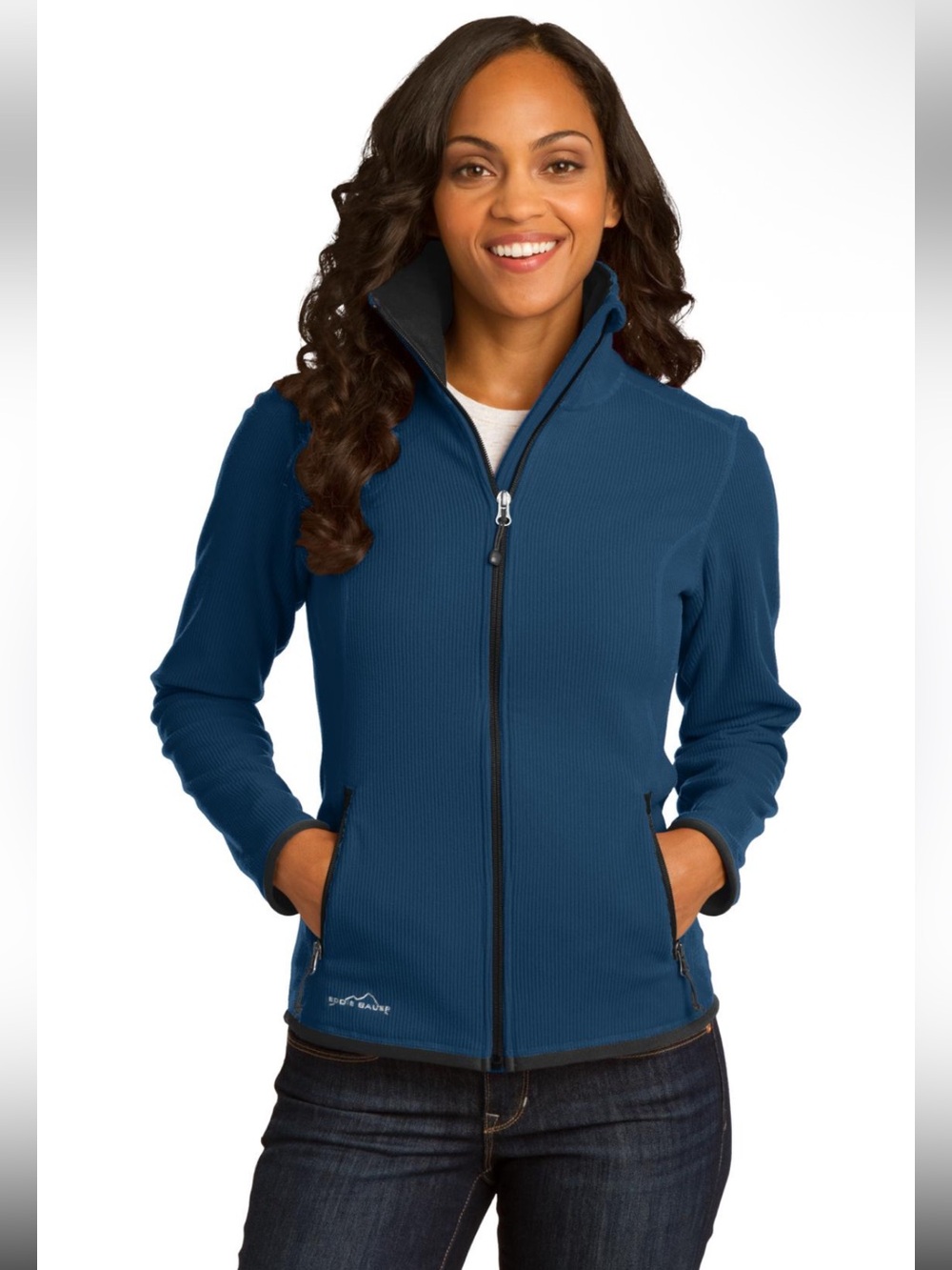 Eddie Bauer Vertical Full-Zip Fleece Jacket